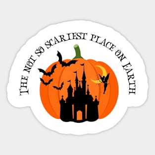 not so scary Sticker